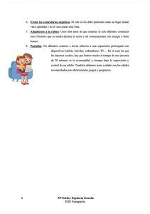 TRÁNSITO INFANTIL Información padres nuevos alumnos de 3 años.